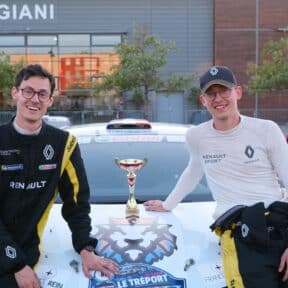 À bord de leur bolide, Grégoire et Charles étaient sur la piste du Rallye du Tréport 2023 !